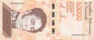 50000 Bolivares 2019
